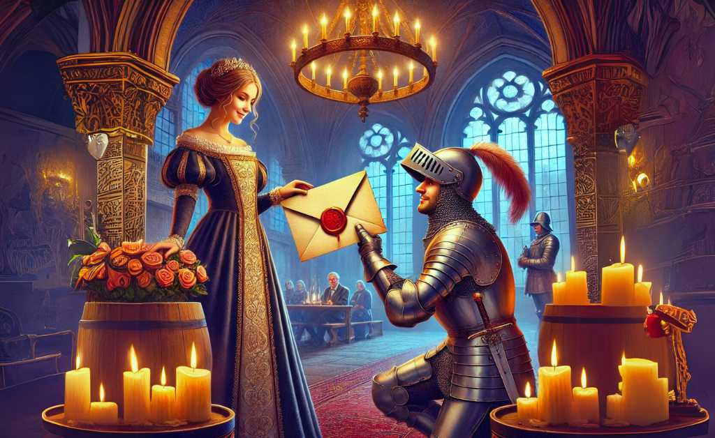 "Medieval Valentine's Day Love Letter – A Historical Romance"