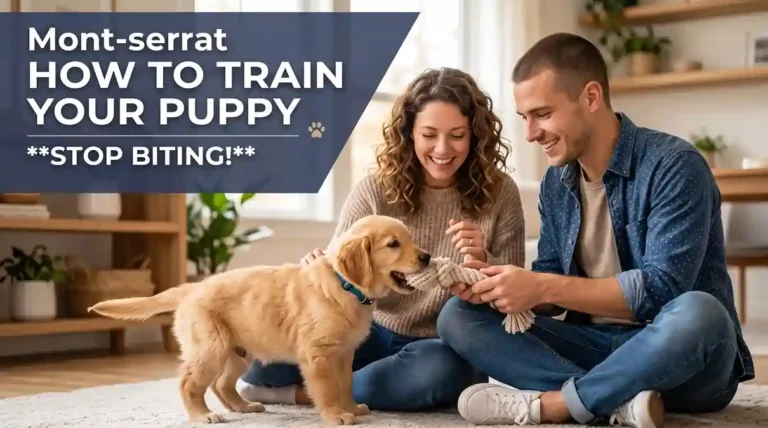 How to train a puppy to stop biting