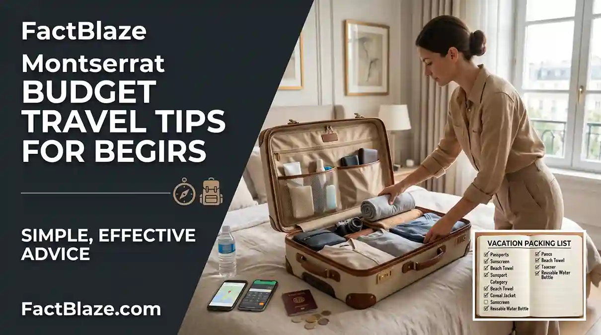 Ultimate vacation packing list